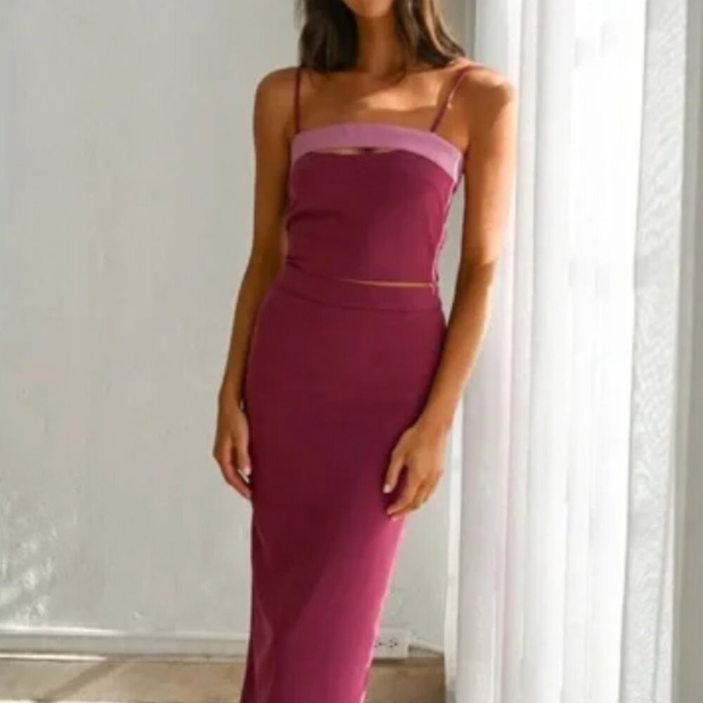 yllow yellow the label Henrie Set — Magenta
